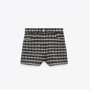 Zara Textured Shorts